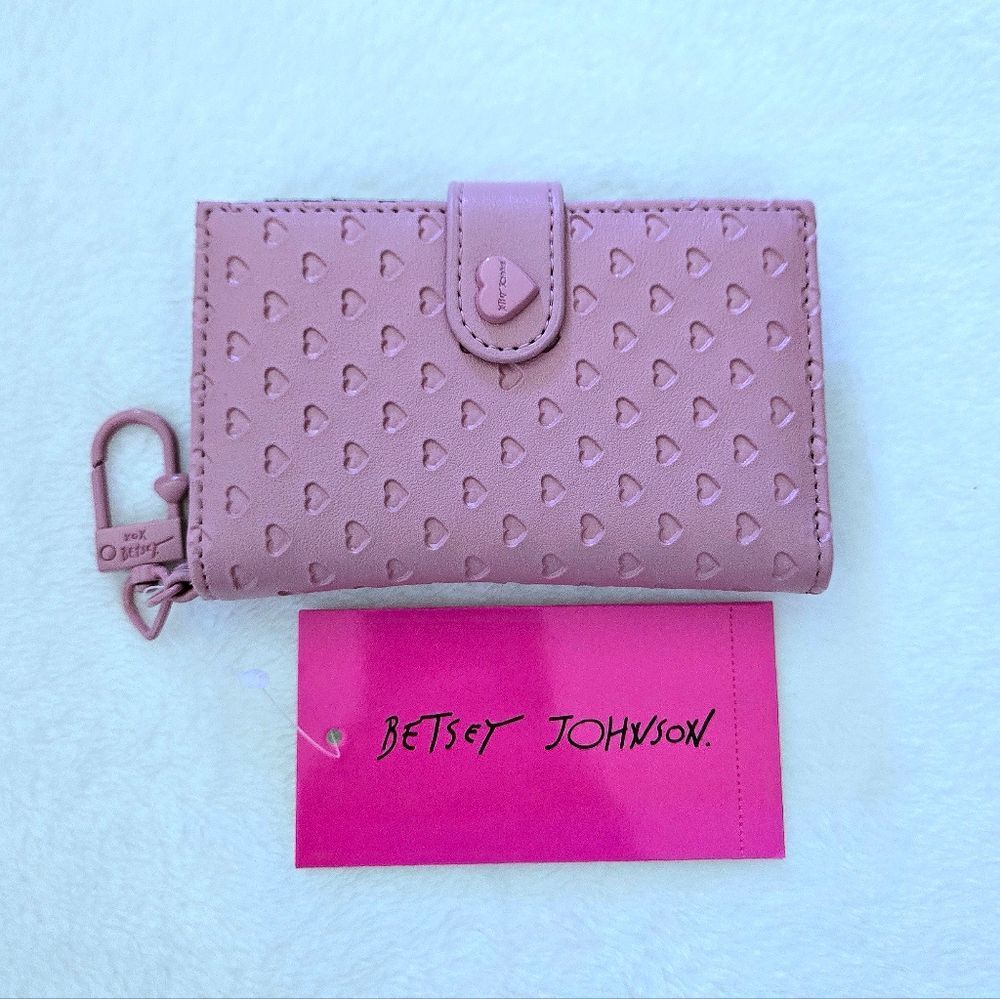Betsey Johnson "XO Leah" Card💳 Case - NWT